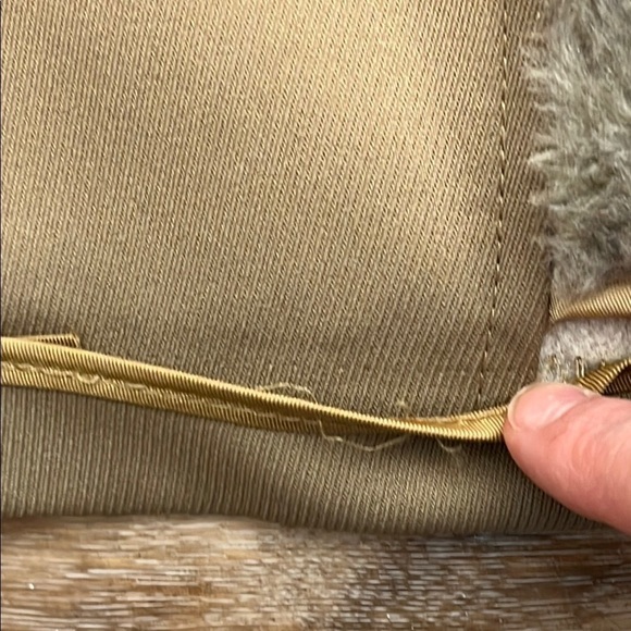 Classic Trench Coat With Fur Collar Men's Size 50 Regular Vintage Botany 500 - Picture 13 of 16